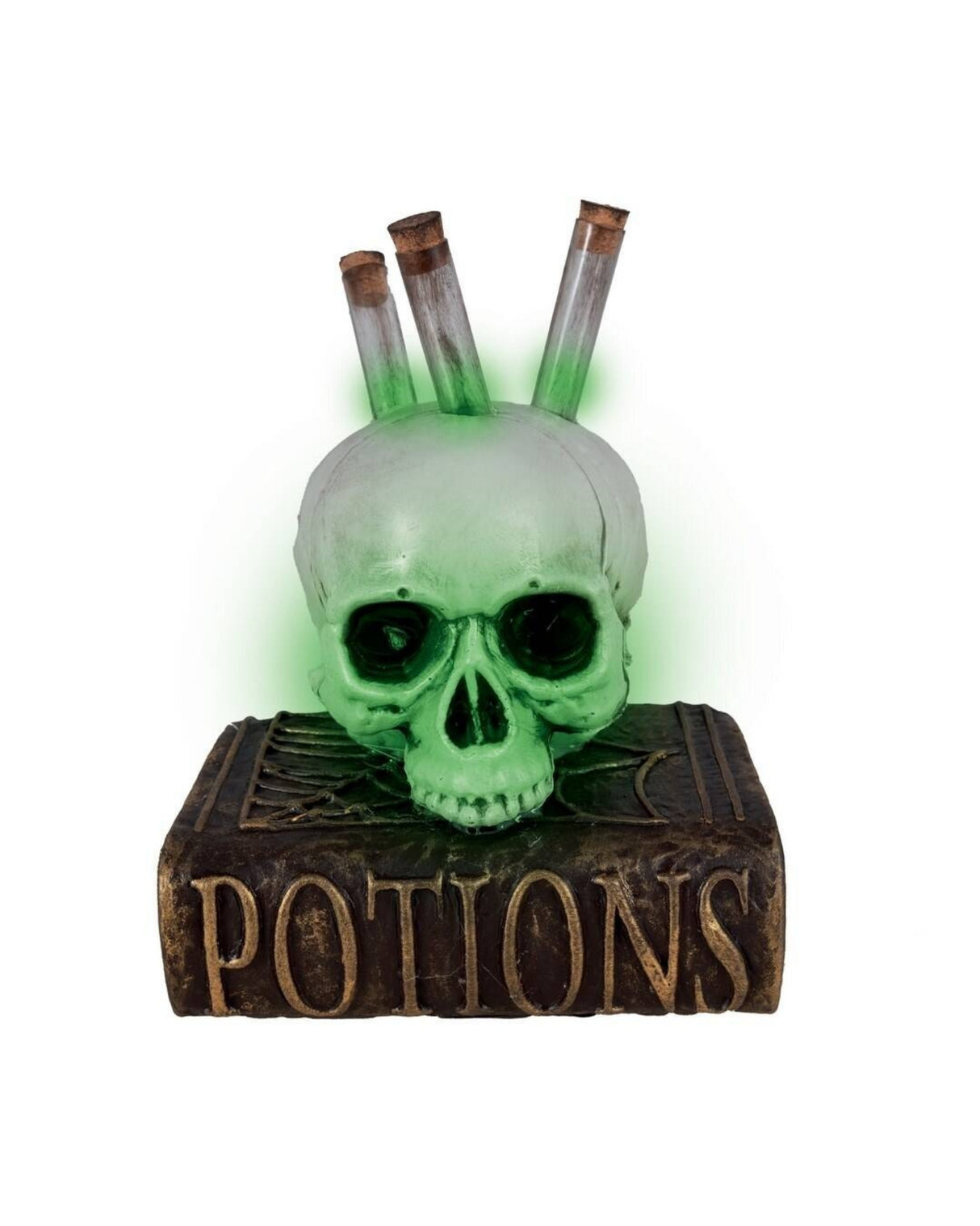 Kranie med test rør - Med lyd og lys - 22 cm