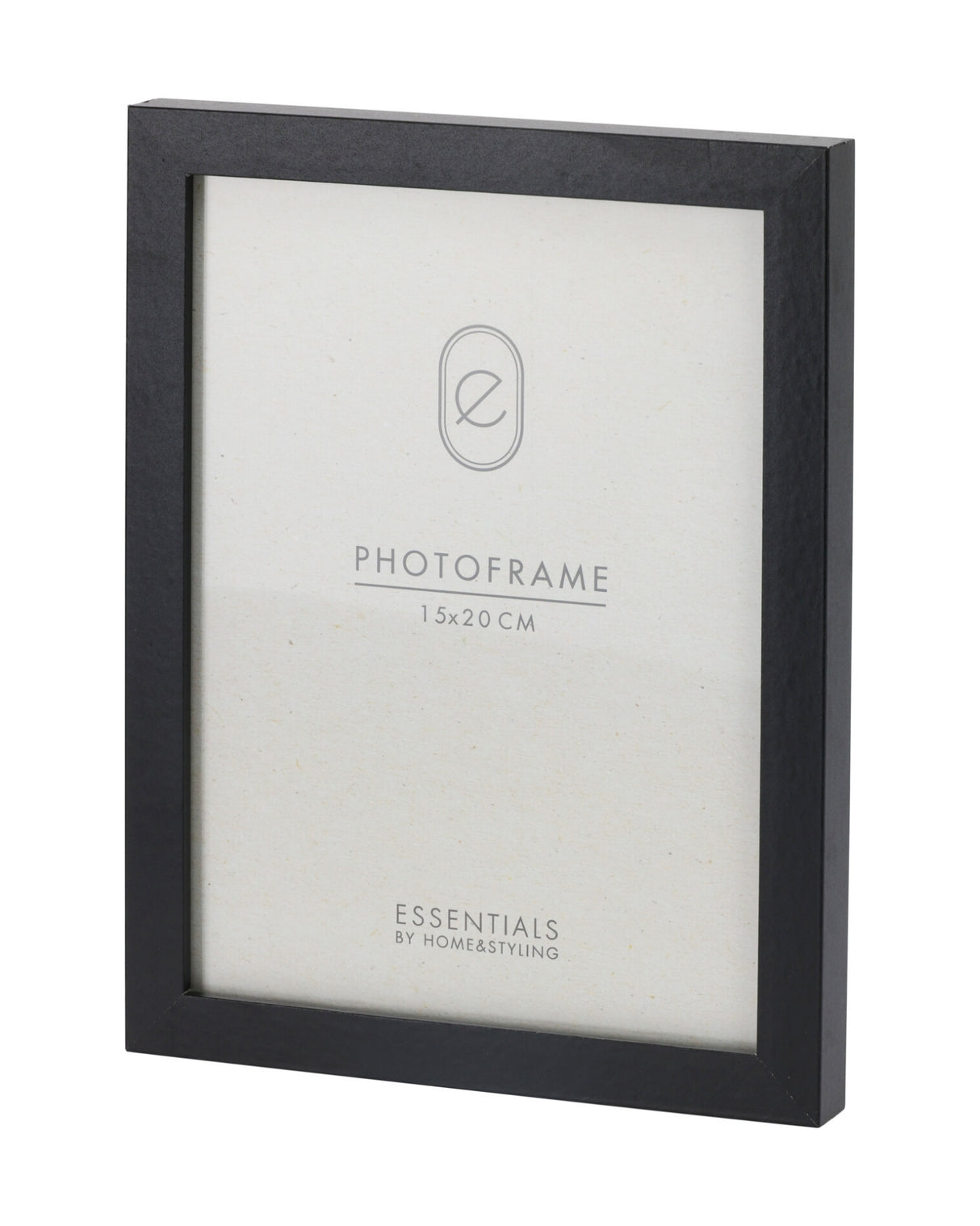 Billedramme 15 x 20 cm - MDF i Sort