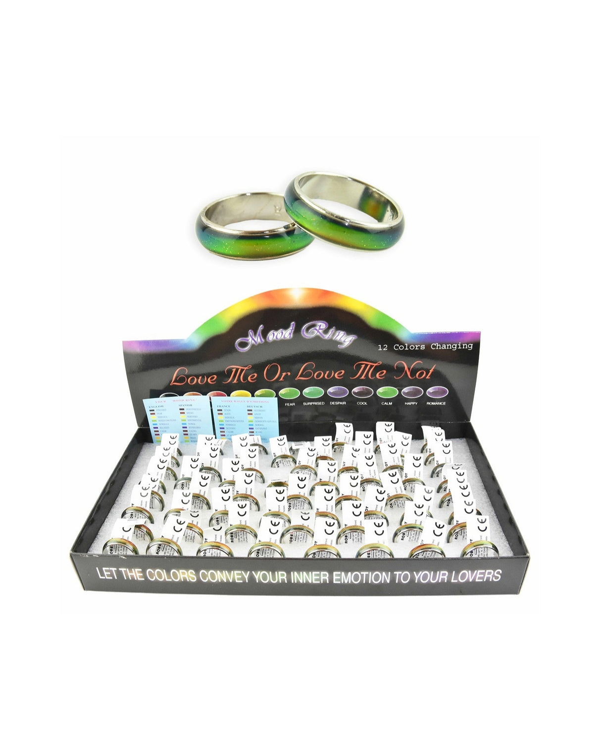 Fingerring der skifter farve