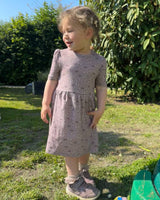 Lilla - Purple Dove - Name it - Kjole - korteærmer - guldsmede - 13247693