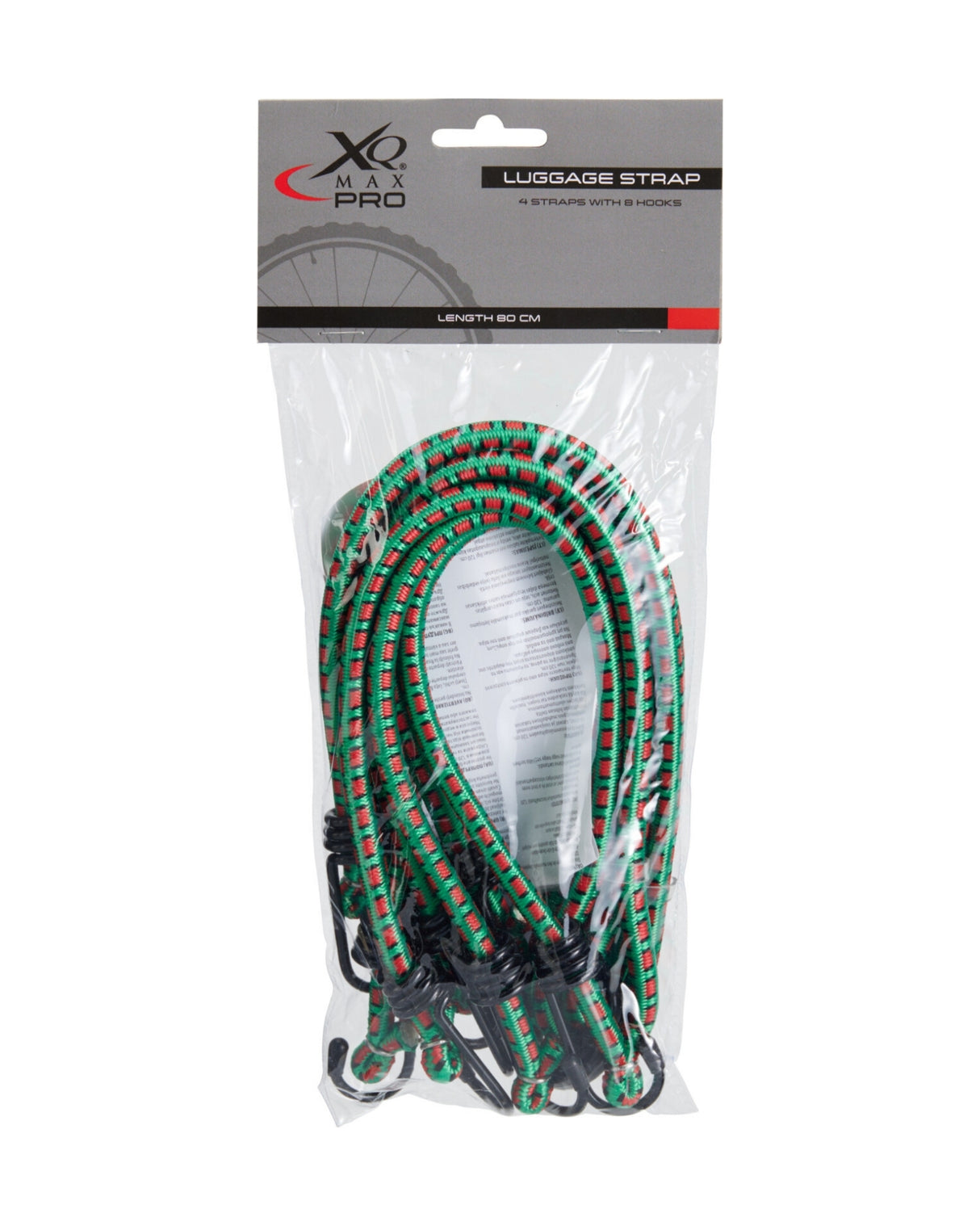 Luggage elastics with hooks