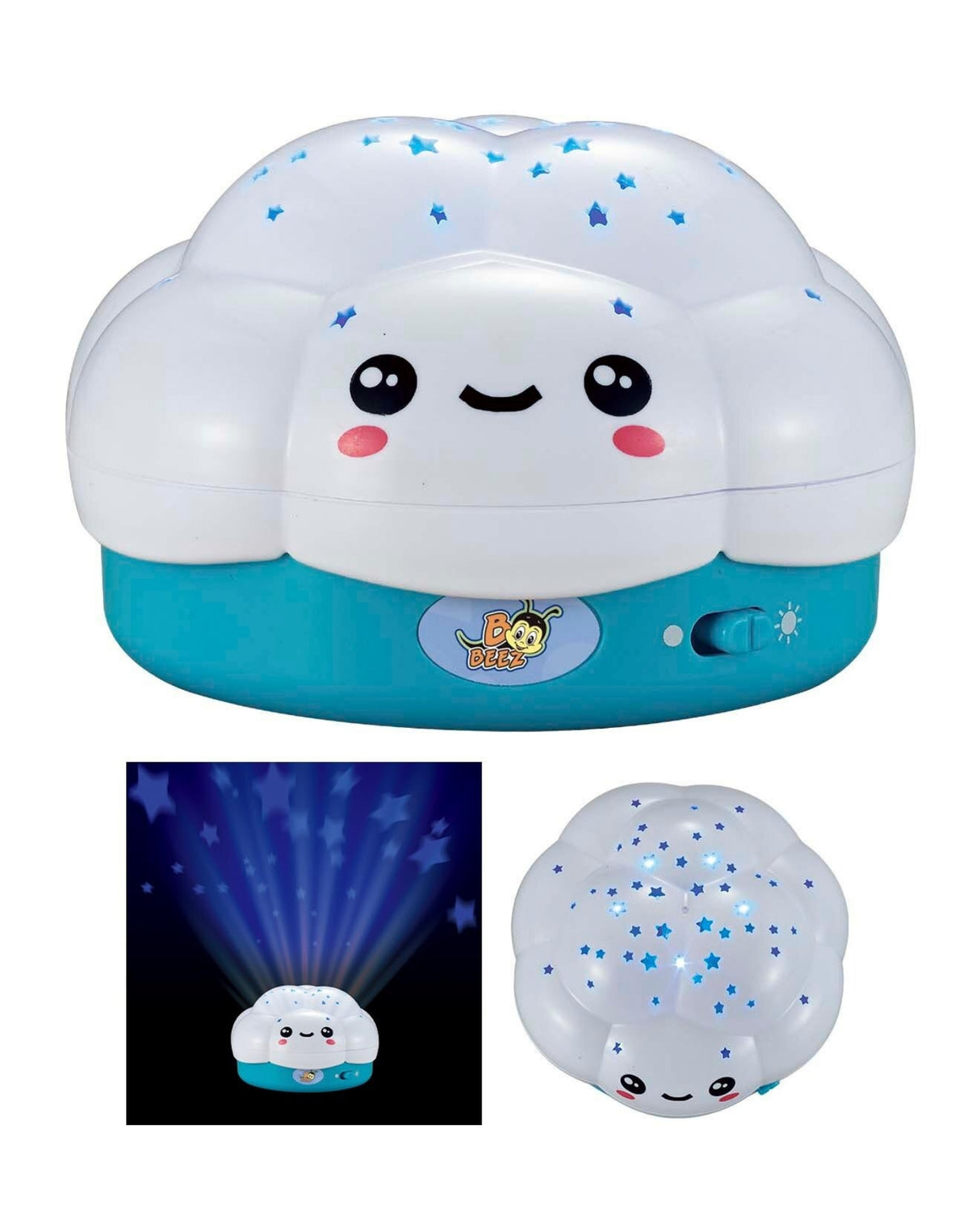 Sovelampe med lys og lyd