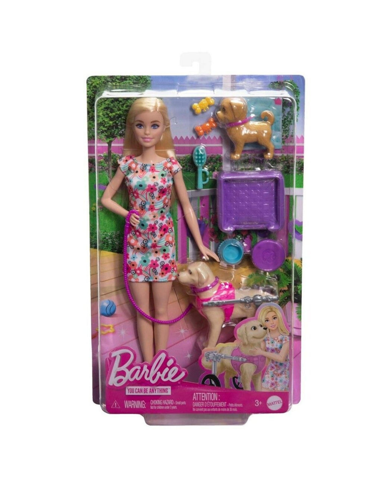 Barbie Walk and Wheel Pet Playset