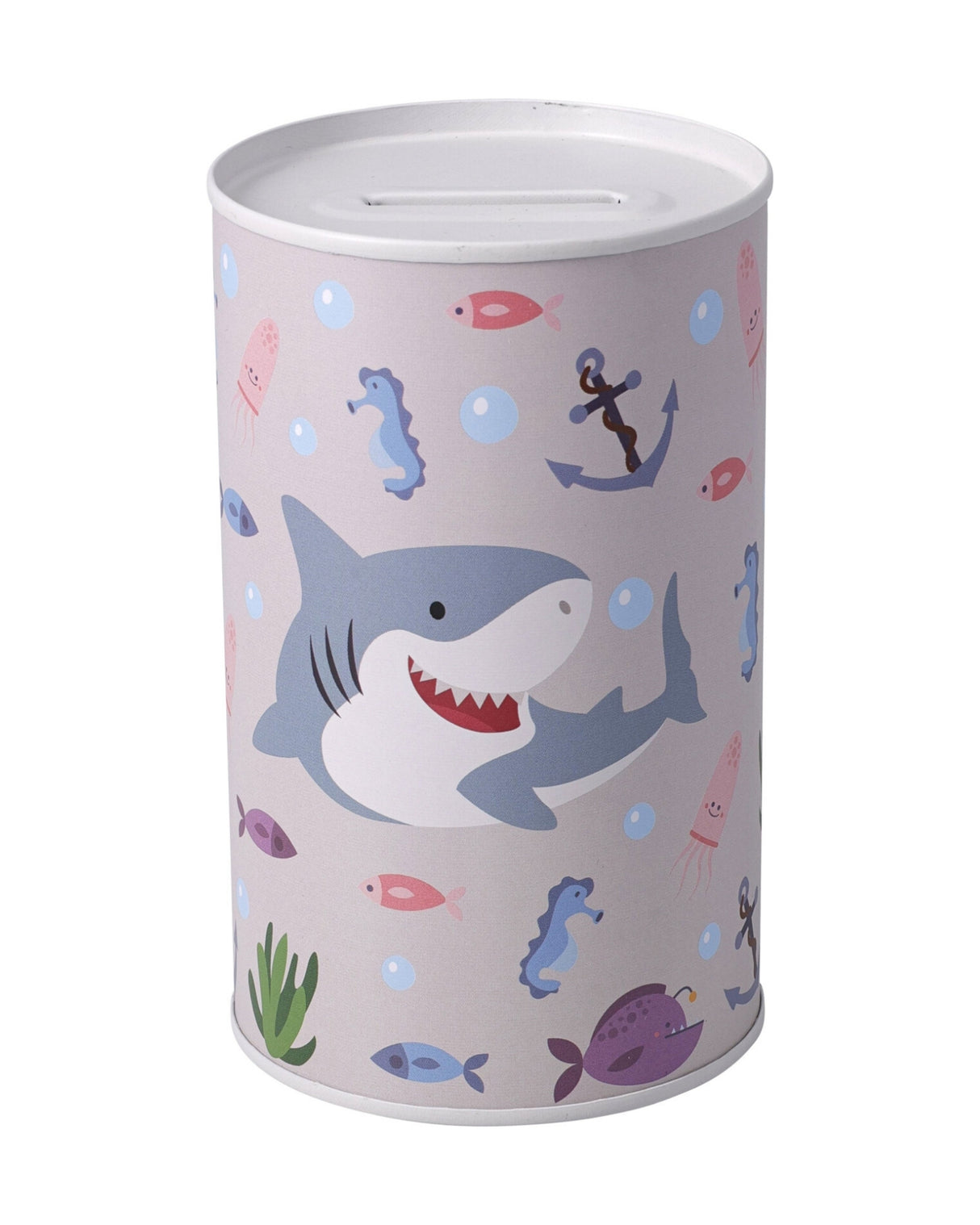 Sparebøsse i blik – assorterede designs