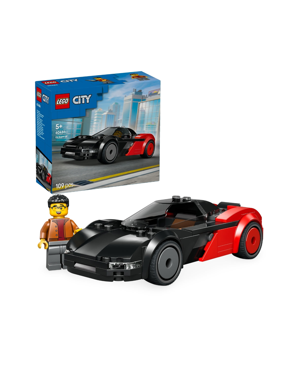 LEGO 60486 Elektrisk superbil - LEGO City 60486
