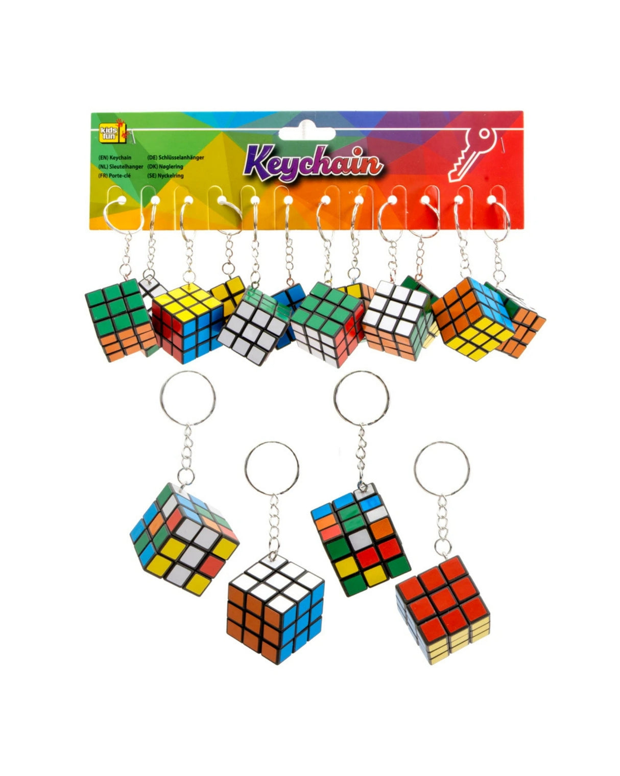 Magic Cube Nøglering – 3 cm