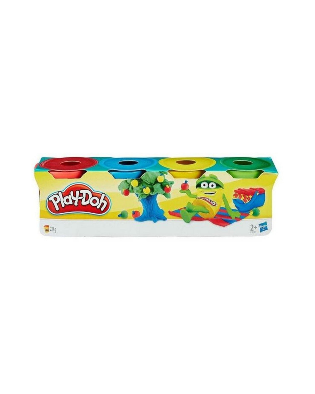 Play-Doh 4-pak modellervoks på 224 g.