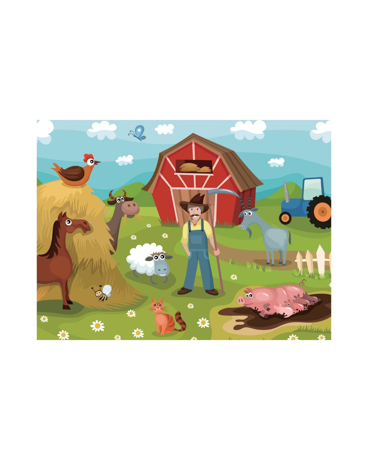 Puslespil 45 brikker