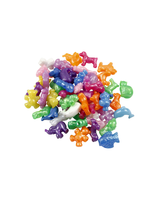 Wooden bead mix 8 mm approx. 90 pieces