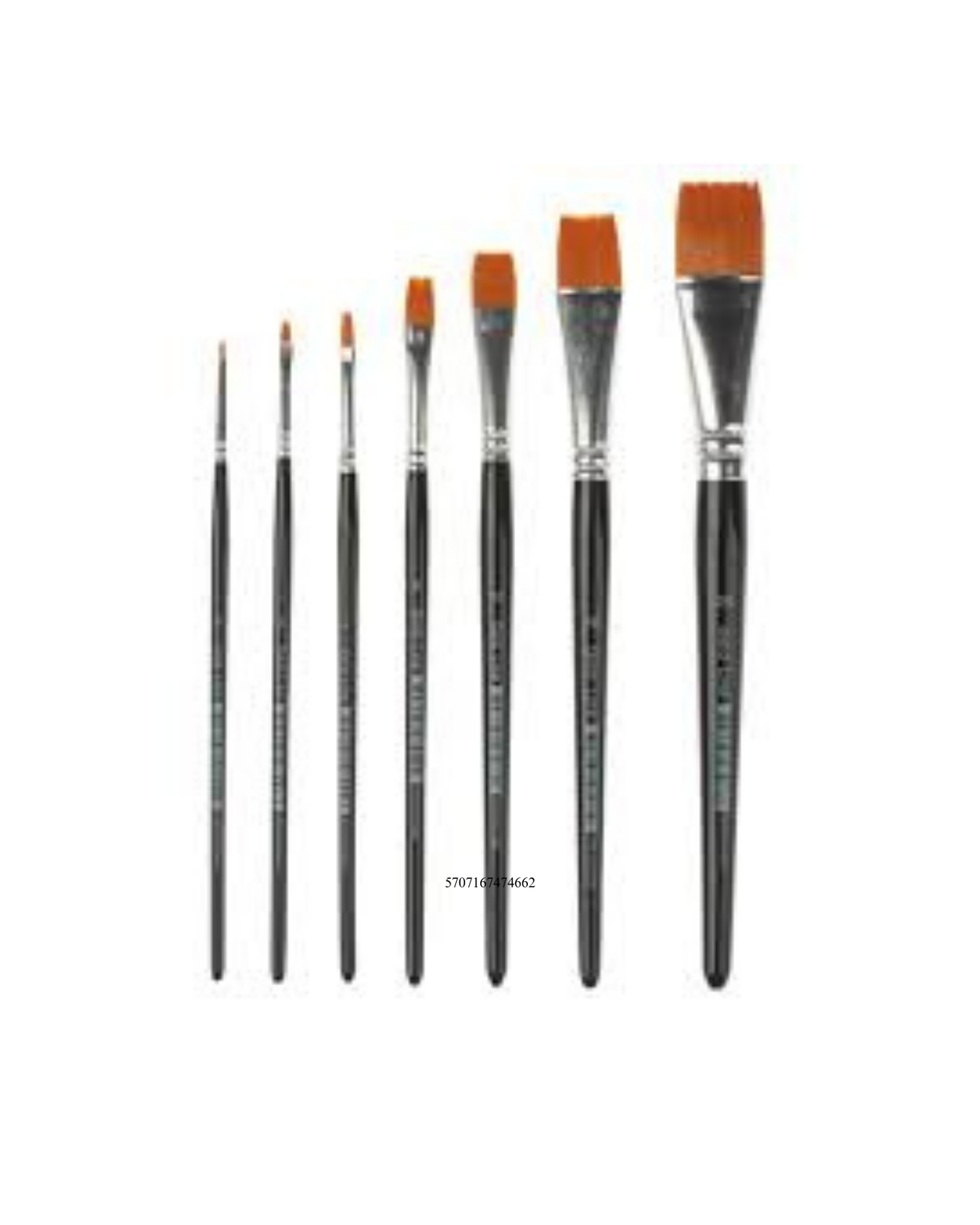 Brush set 6 pieces