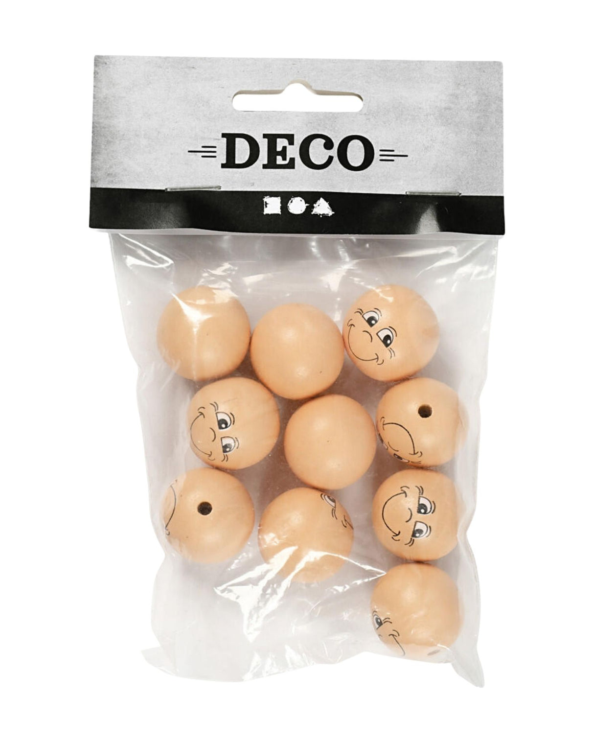Head, diam. 22 mm, light powder, 10 pcs./ 1 pk.