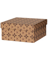 Gaveæske i pap med julemotiv