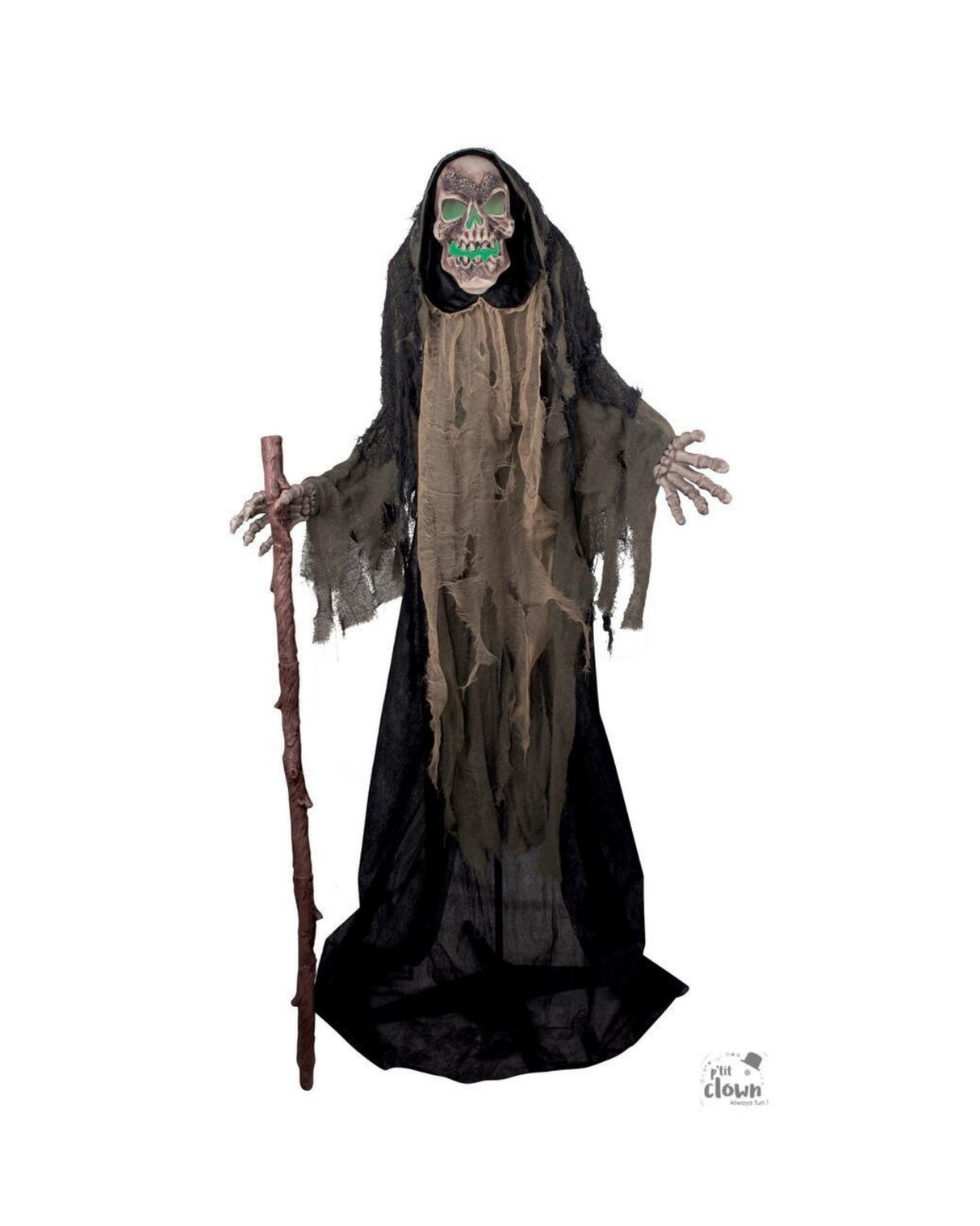 Animated skeleton mower - 1,58 m