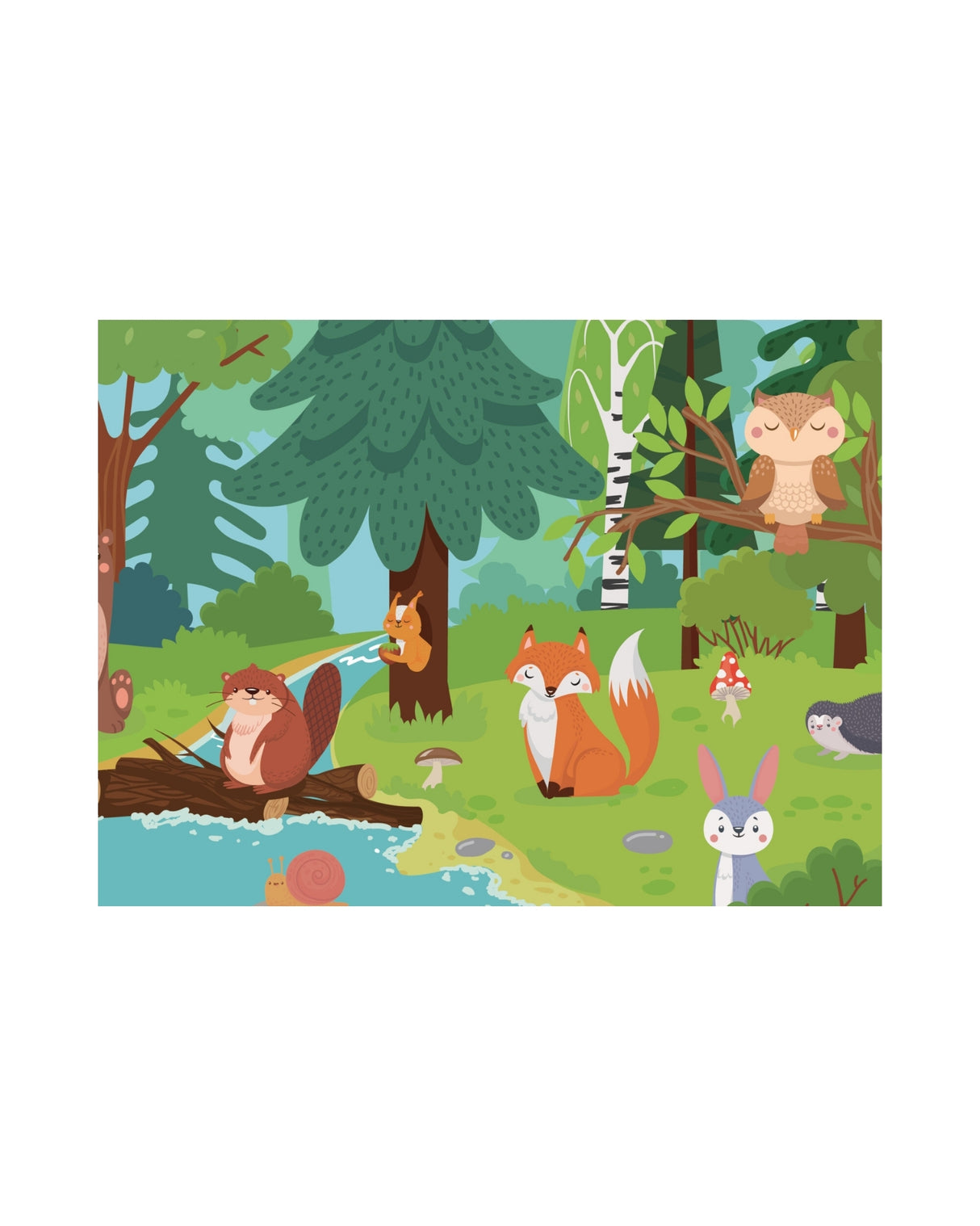 Puslespil 45 brikker