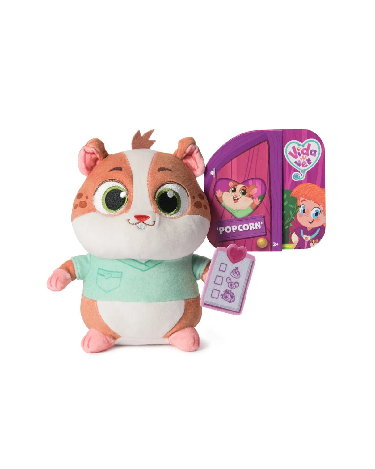 Vida the Vet Basic Plush - Popcorn