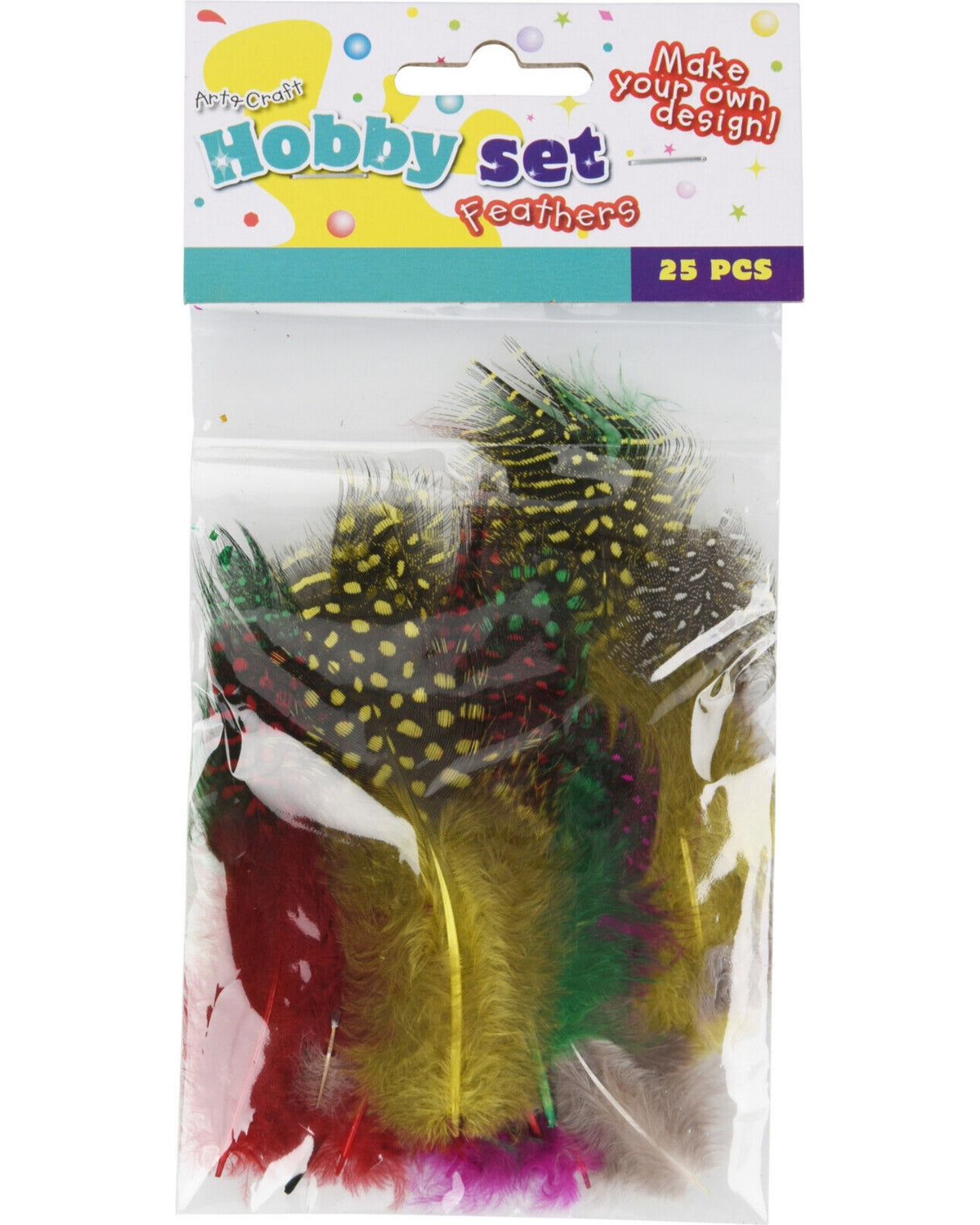 Feathers 25 pcs for craft