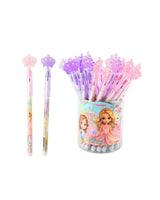 Pencil "push up" with Princesses 18 cm