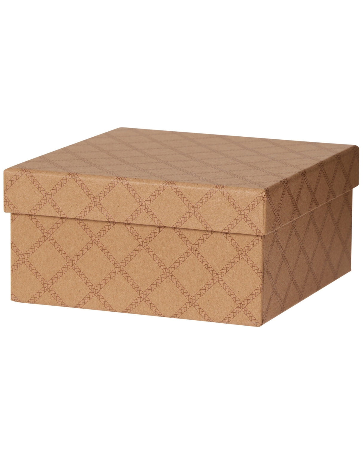 Gaveæske i pap med julemotiv