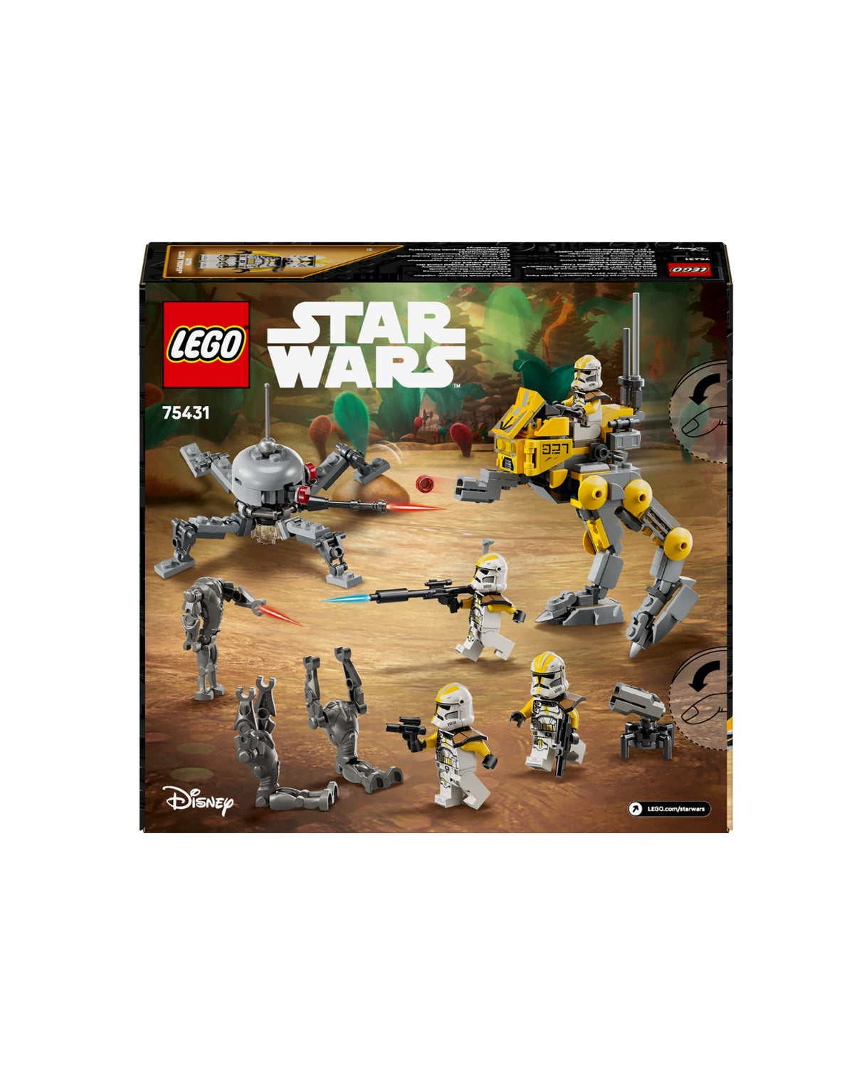 LEGO 75431 Battle Pack med klonsoldater fra 327. stjernekorps - LEGO Star Wars