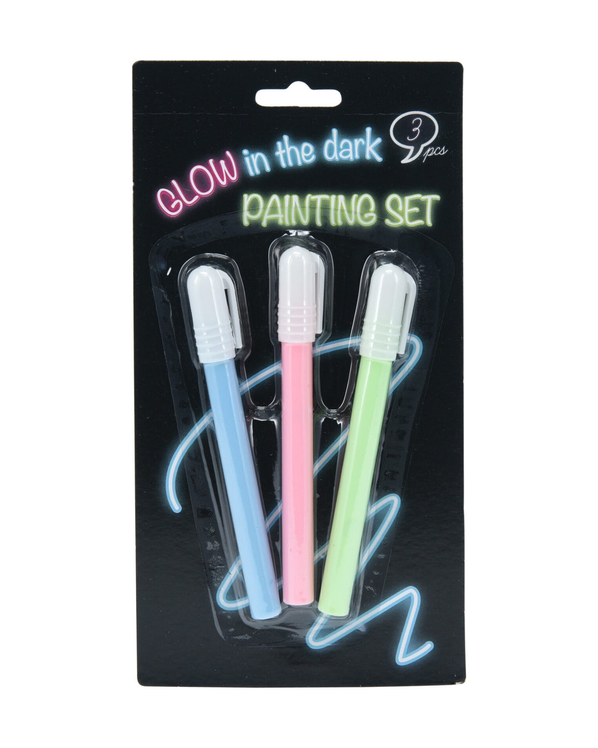 Maling selvlysende 3 farver