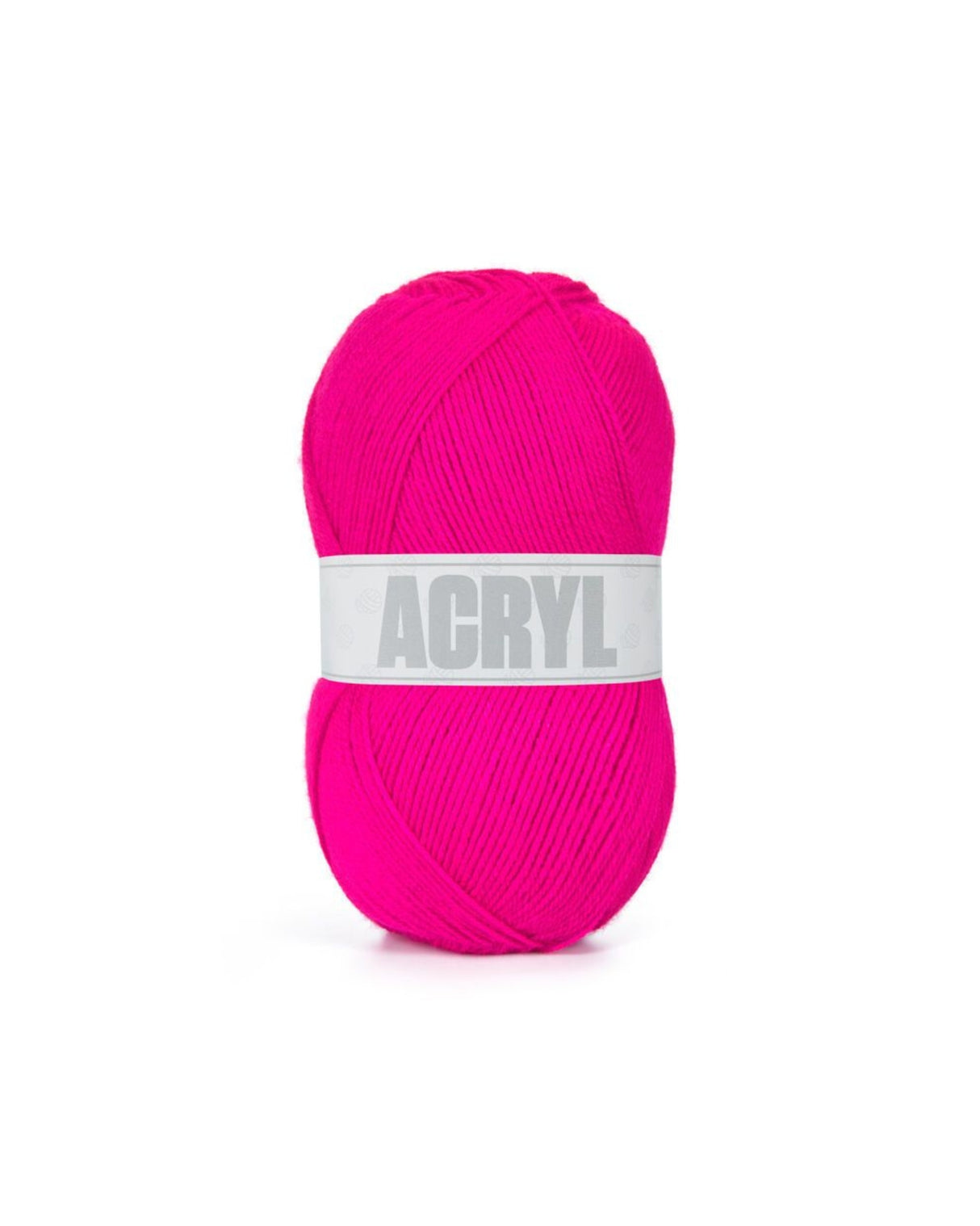 BUMBO akrylgarn fv.93 - Neon Pink 150g.
