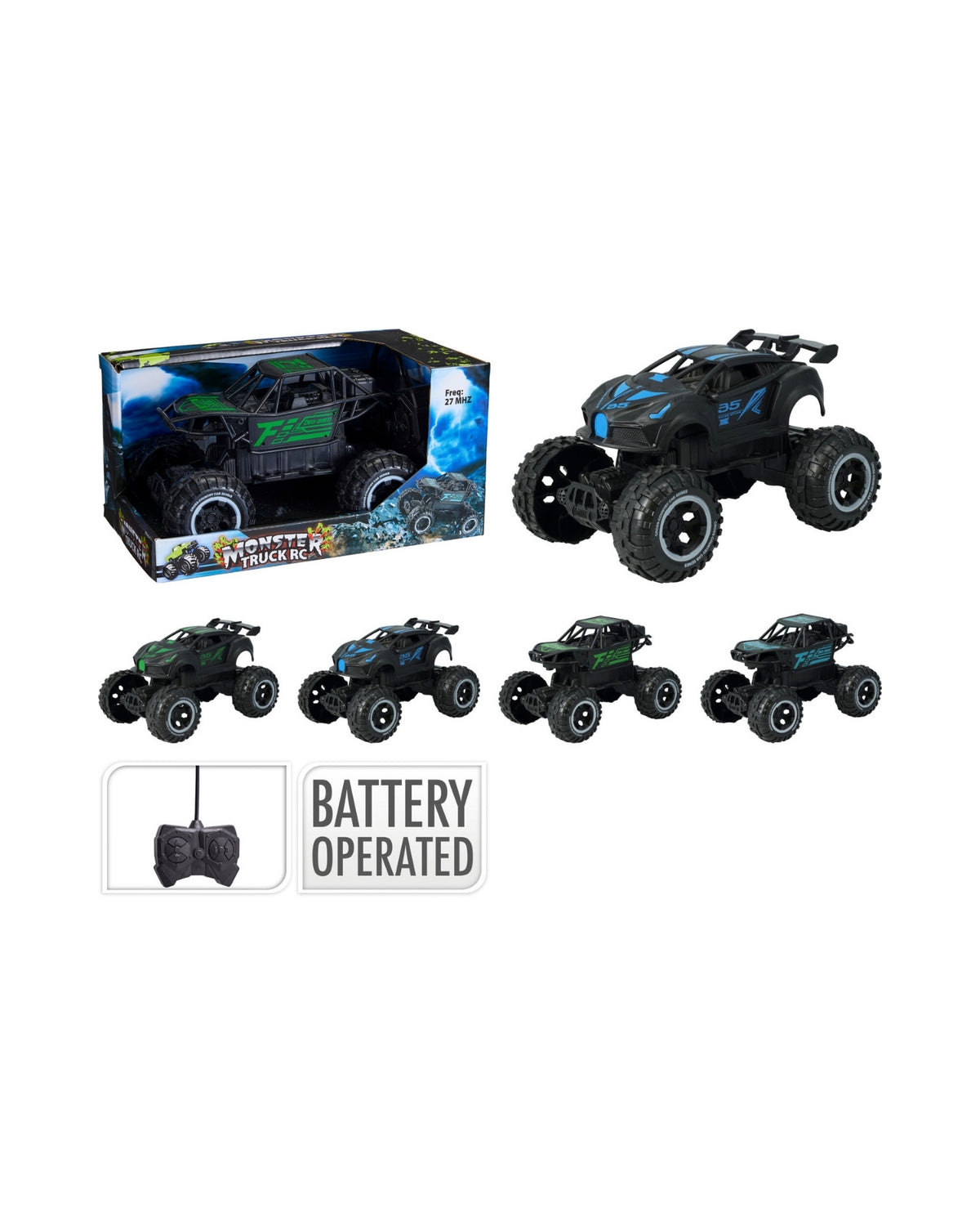 Fjernstyret Monstertruck