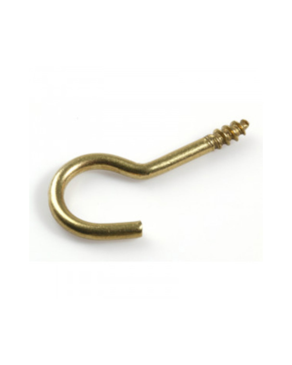 Skruekrog messing 2.6 X 30mm 8 stk