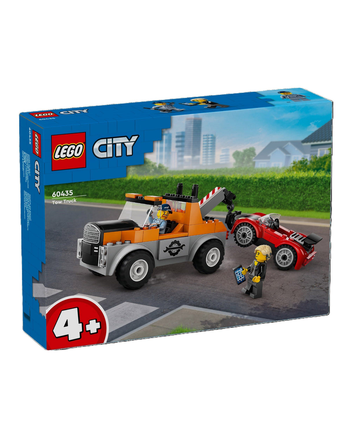 LEGO 60435 Kranvogn og sportsvognsreparation - LEGO City
