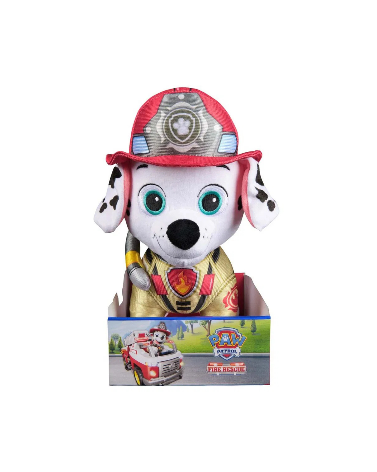 Paw Patrol Fire Rescue Deluxe Plush 30 cm - Marshall
