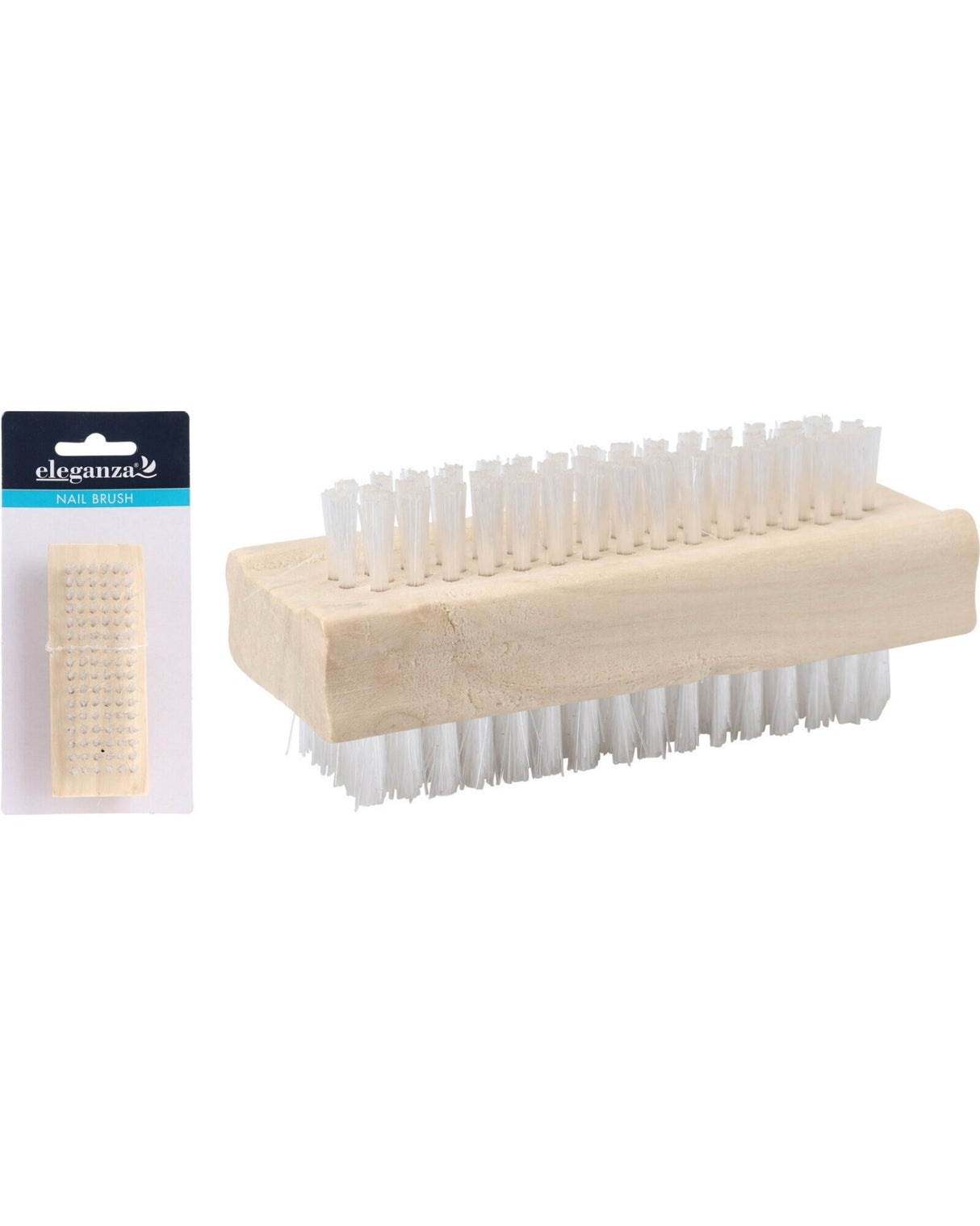 Neglebørste i træ 91x34xH37mm