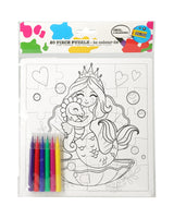 Puslespil du selv kan farvelægge