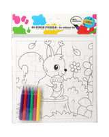 Puslespil du selv kan farvelægge