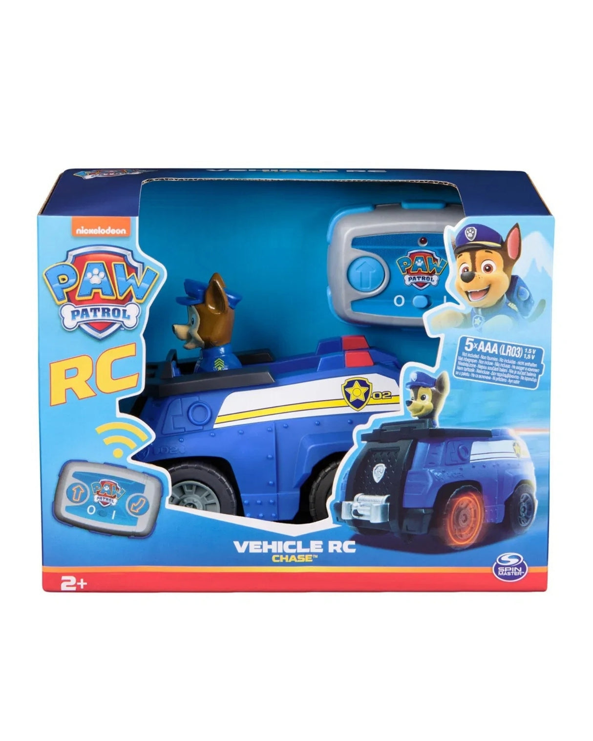 Paw Patrol 1:24 RC Vehicle - Chase