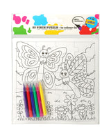 Puslespil du selv kan farvelægge