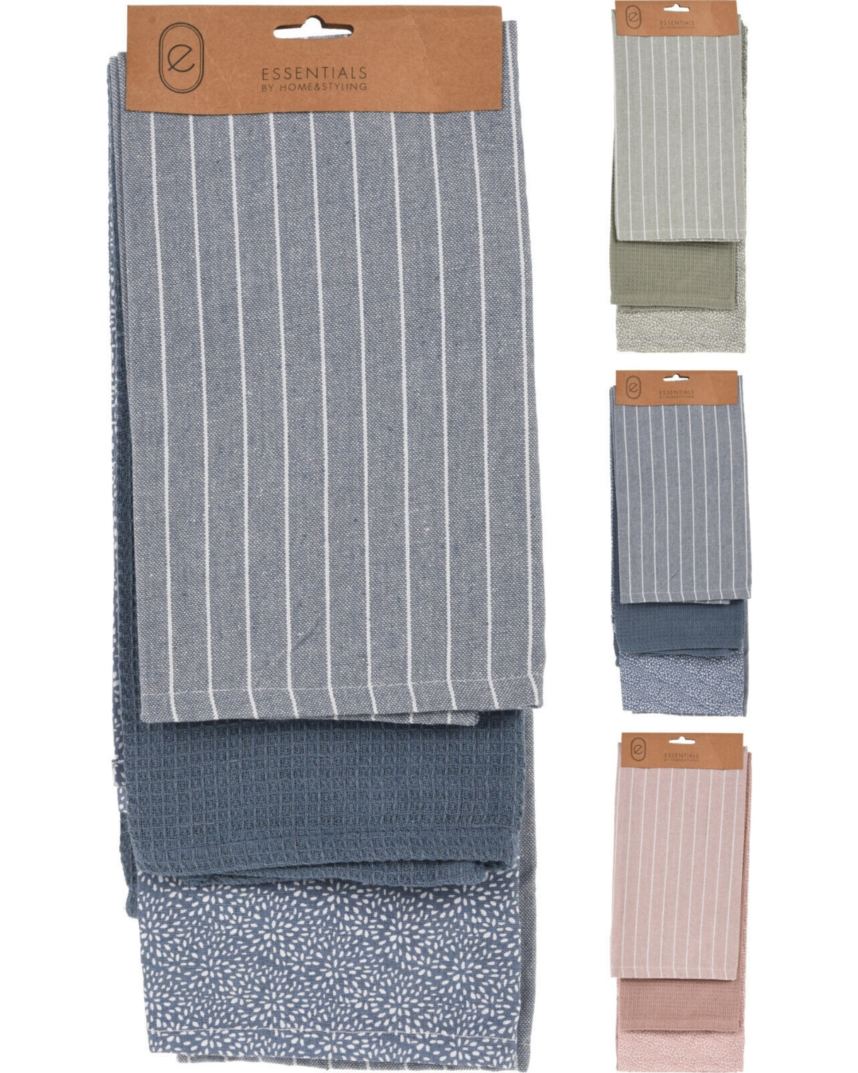 Viskestykke 70x45 cm 3 stk