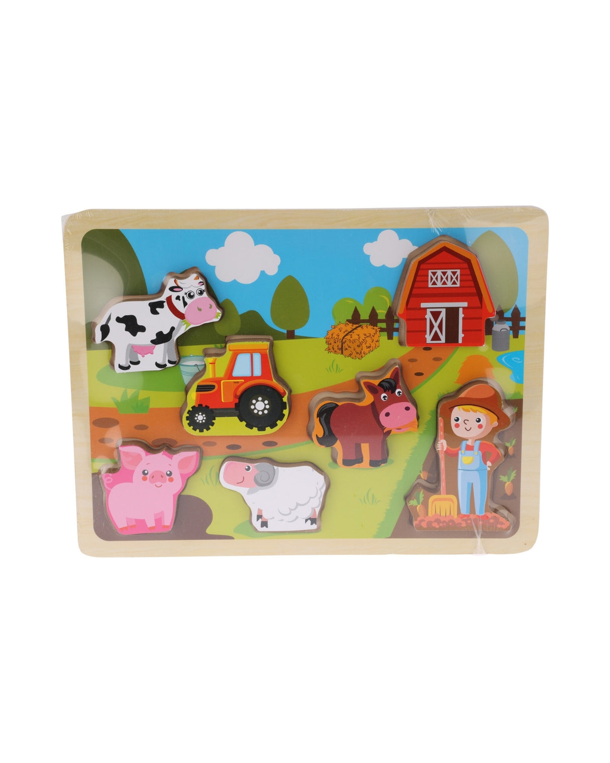 Puslespil i træ - 7 dele