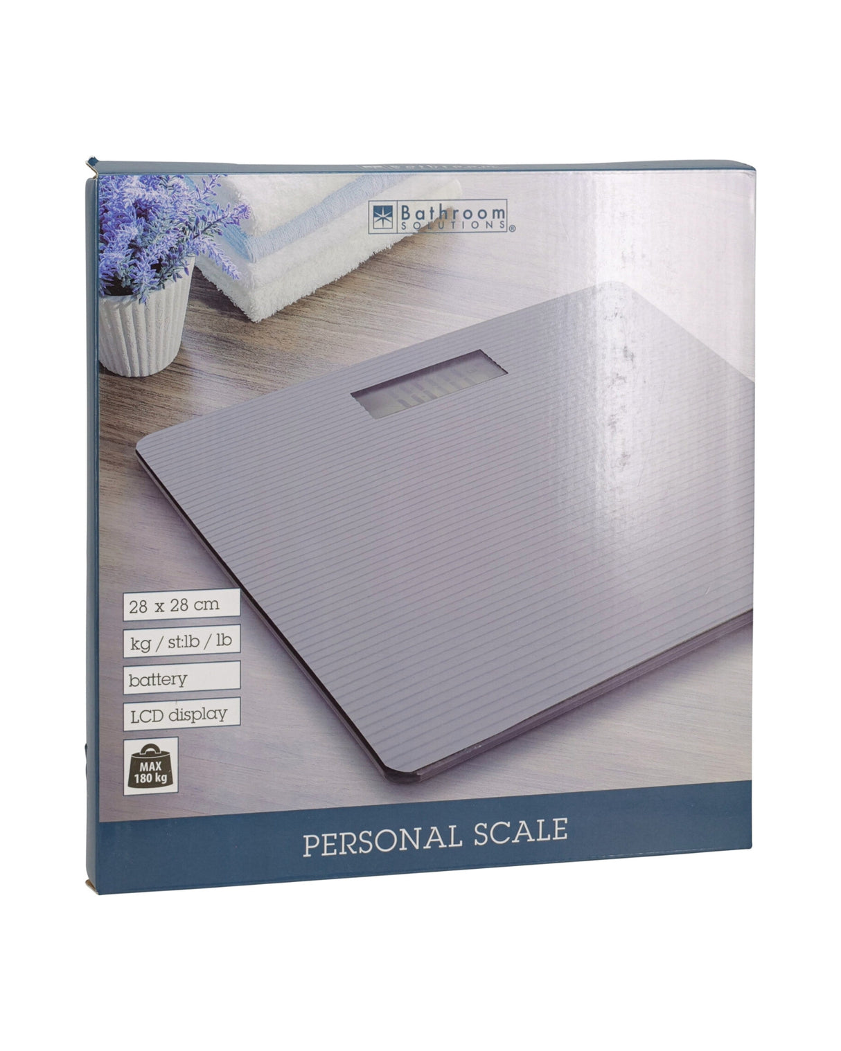 Personlig vægt – Glas – Sort/Grå