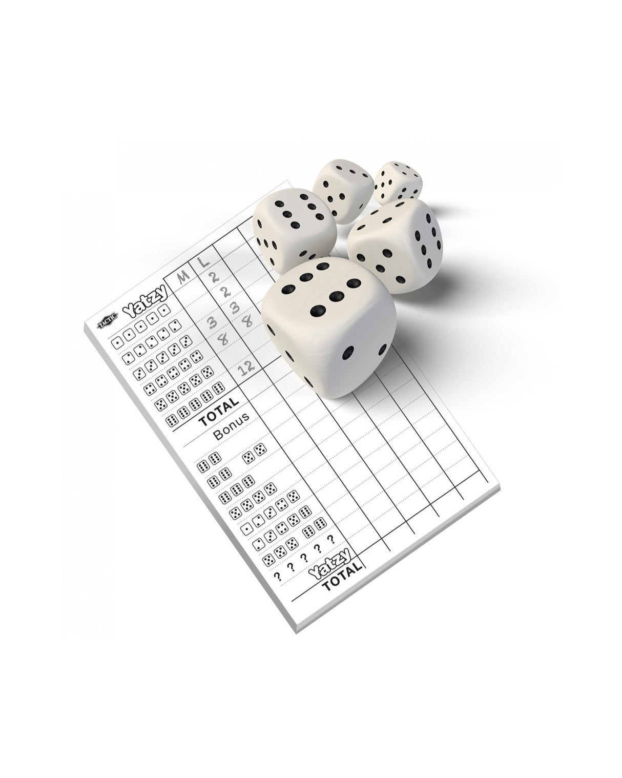 Yatzy med træterninger