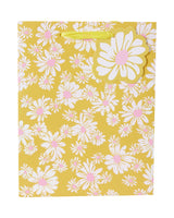 Lille gavepose med blomsterdesign – 23 x 18 x 10 cm
