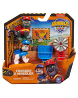 Rubble & Crew Figure 2 Pack - Charger & Wheeler