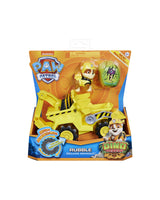 Paw Patrol Dino Deluxe Themed Vehicles - Rubble