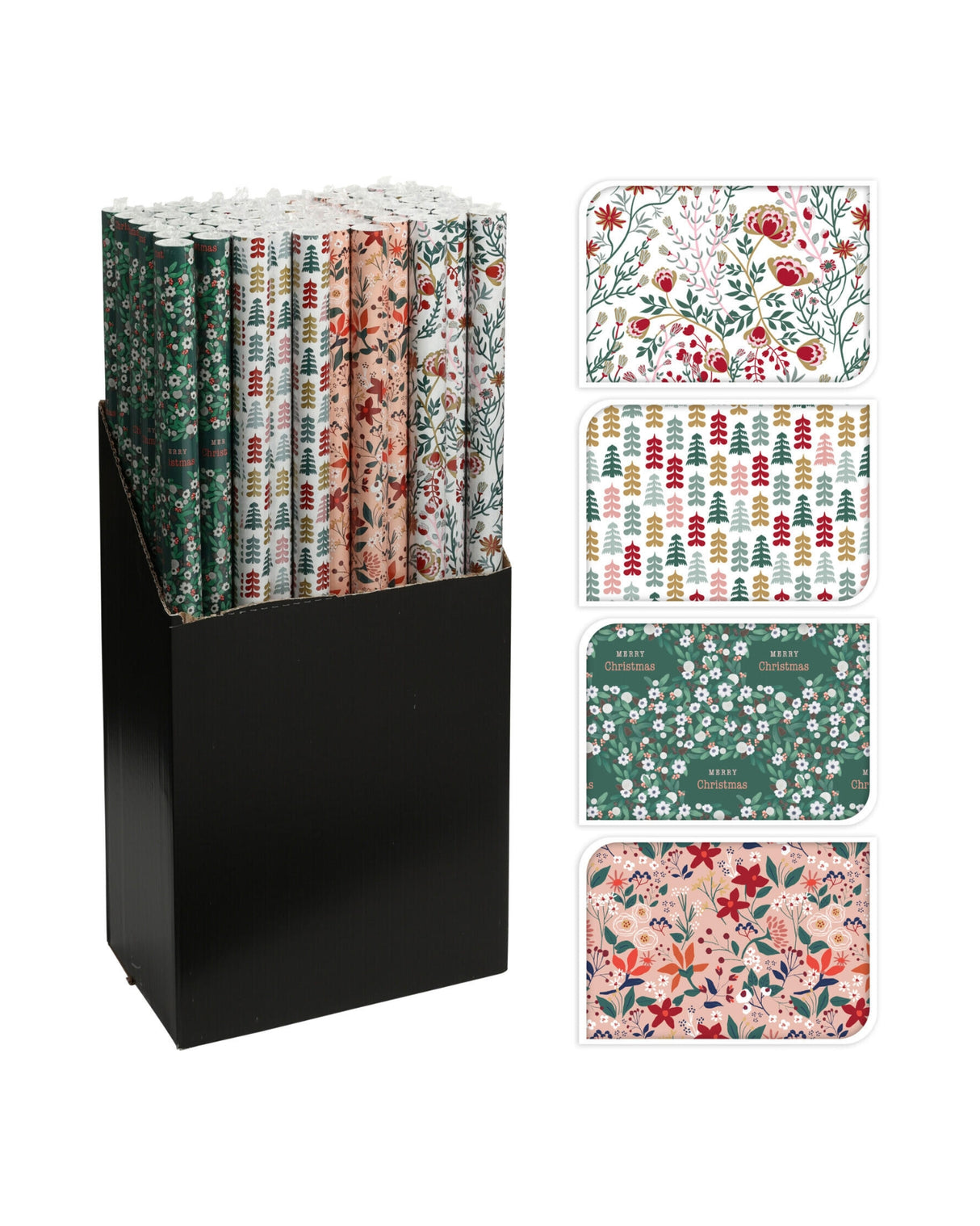 Gift wrap 70x200cm 1 roll - Christmas motif