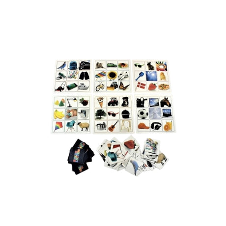 Billedlotteri 6 plader + 54 kort