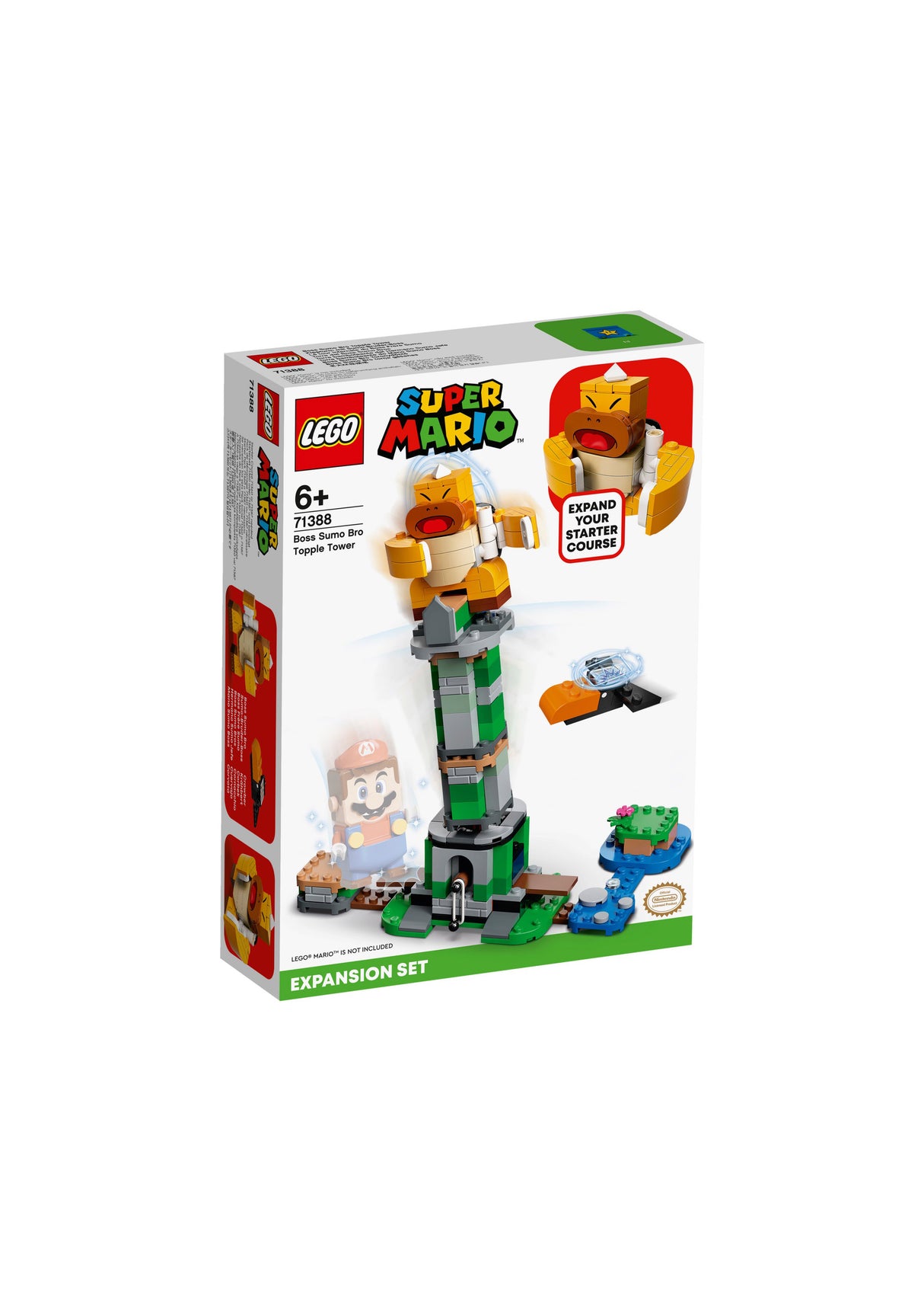 LEGO 71388 Super Mario Sumo Bro-bossens væltetårn – udvidelsessæt - LEGO Super Mario