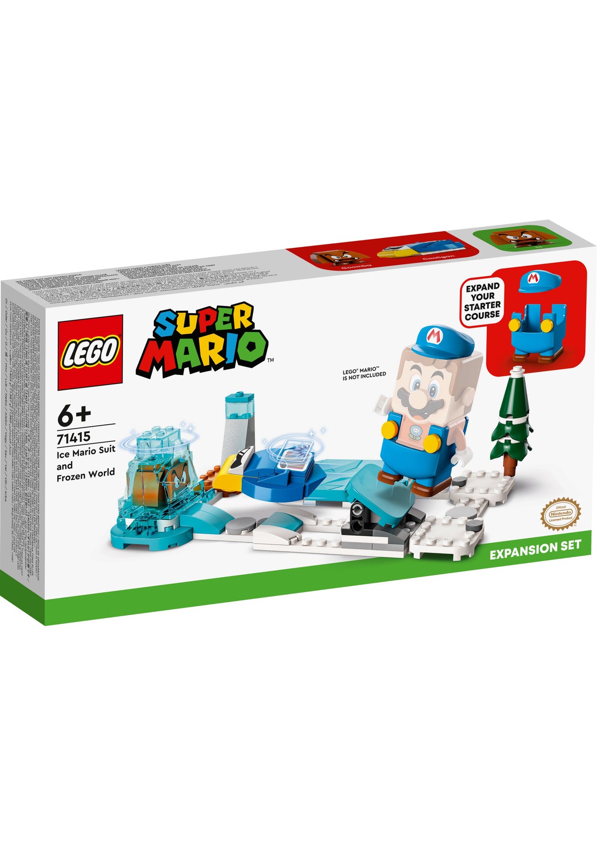 LEGO 71415 Super Mario Ice Mario Suit and Frozen World Expansion Set - LEGO Super Mario