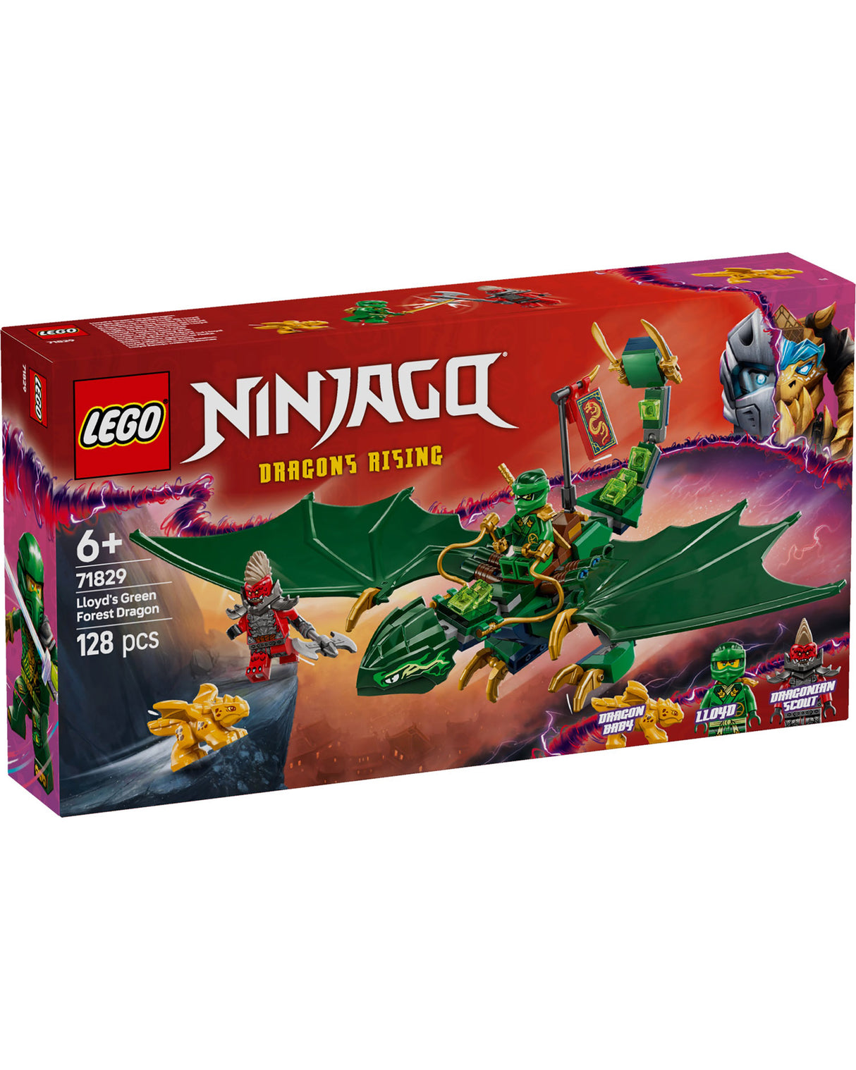 LEGO 71829 Lloyds grønne skovdrage - LEGO Ninjago