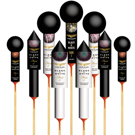 (No.108) Fari Rocket assortment 9 pieces