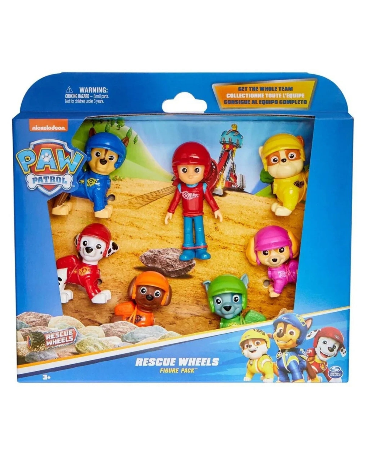 Paw Patrol Rescue Wheels Giftpack 7 Pack