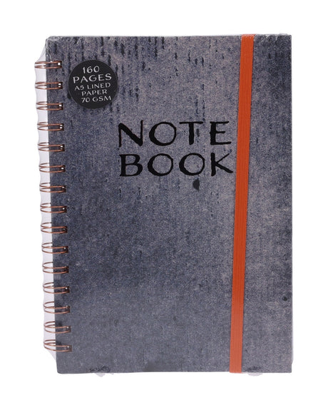 Notesbog A5 med blødt omslag