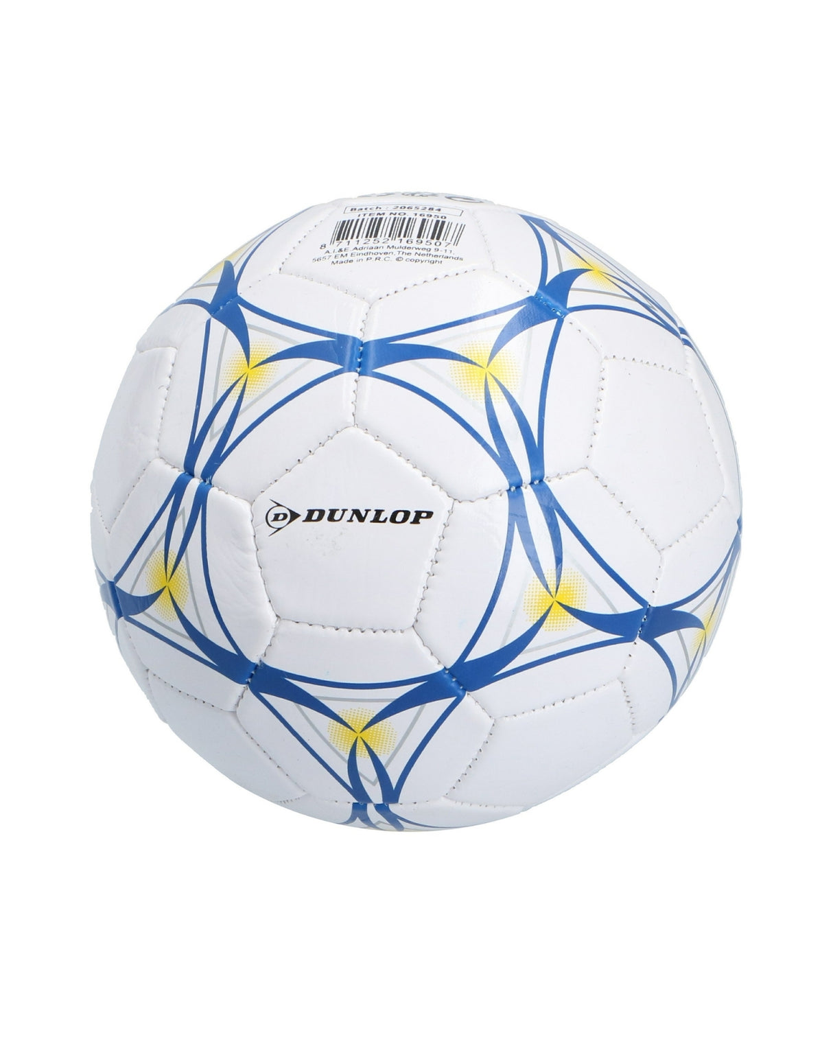 Fodbold size 2 med 32 paneler - Fra Dunlop